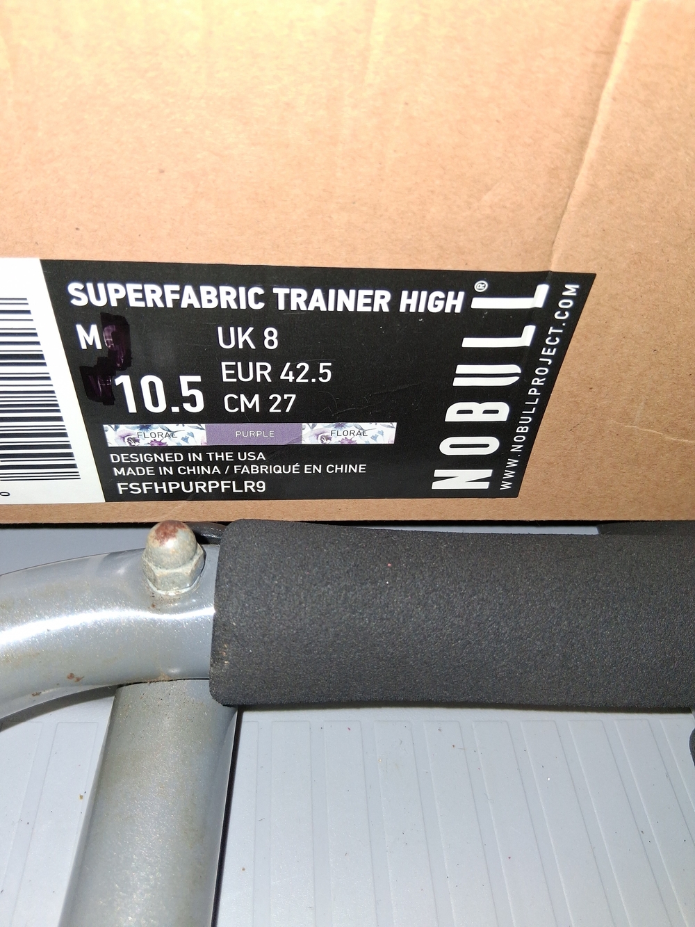 NOBULL Superfabric Trainer High - Purple